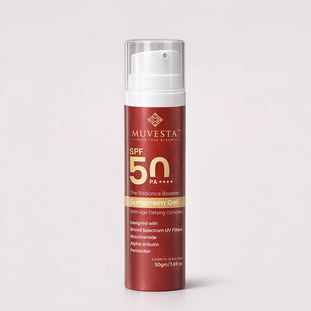 Radiance booster Sunscreen Gel SPF 50PA++++ with Age Defying Complex