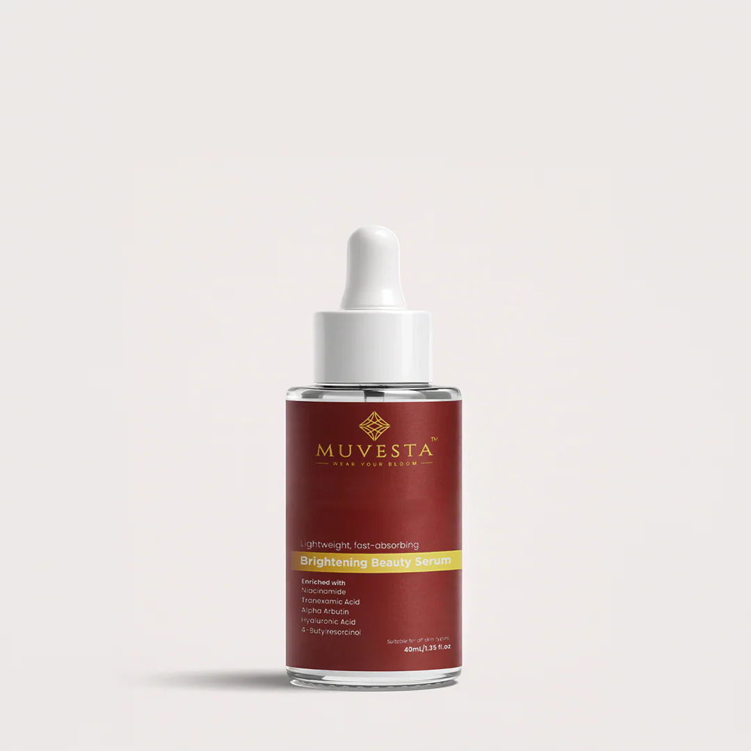Light Weight Fast Absorbing Brightening Beauty Serum with Alpha Arbutin, Niacinamide & Tranexamic Acid