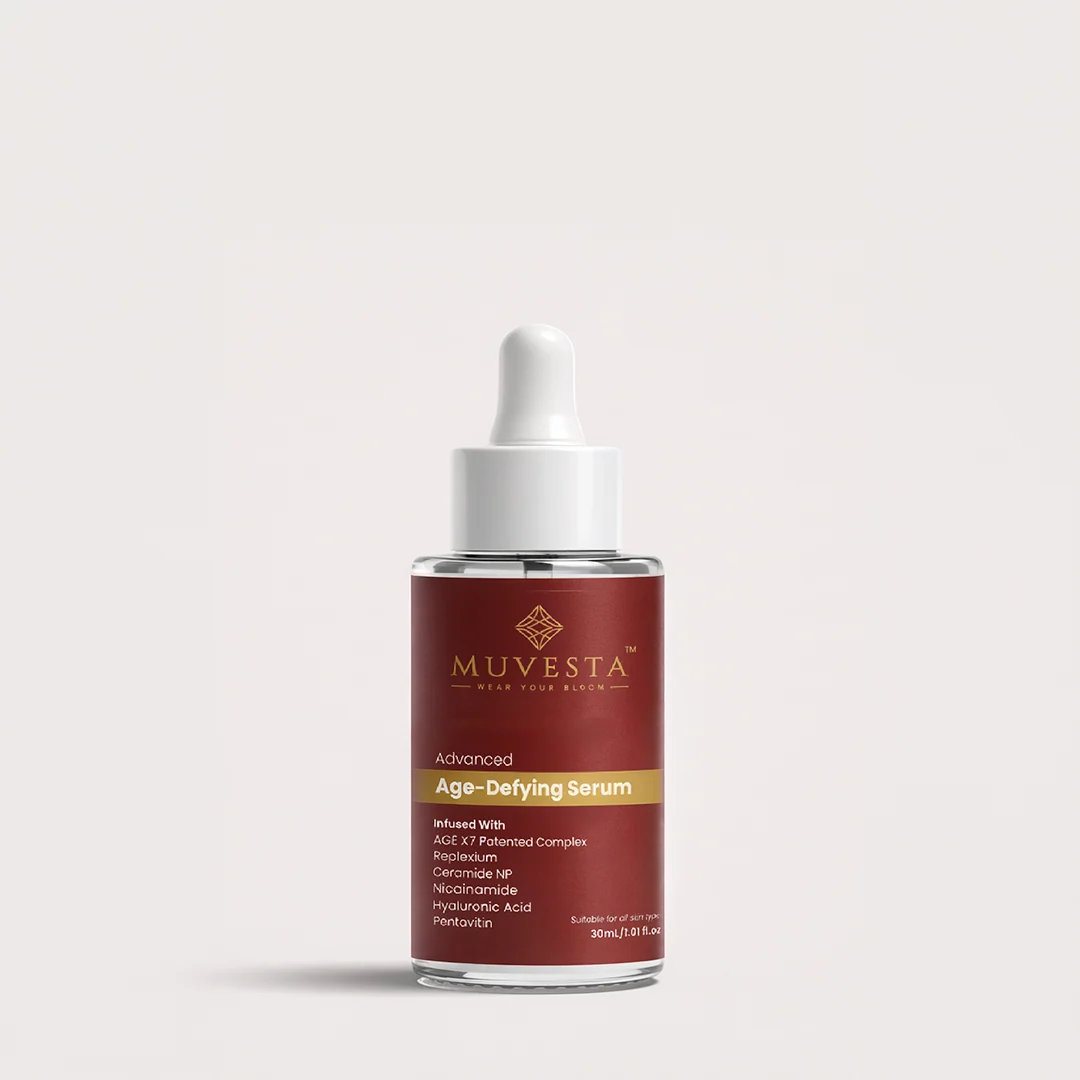 Advanced Age-Defying Serum with Ceramide & Patented Peptide Complex for Skin Elasticity & Wrinkle Prevention