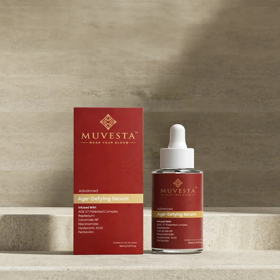 Advanced Age-Defying Serum with Ceramide & Patented Peptide Complex for Skin Elasticity & Wrinkle Prevention