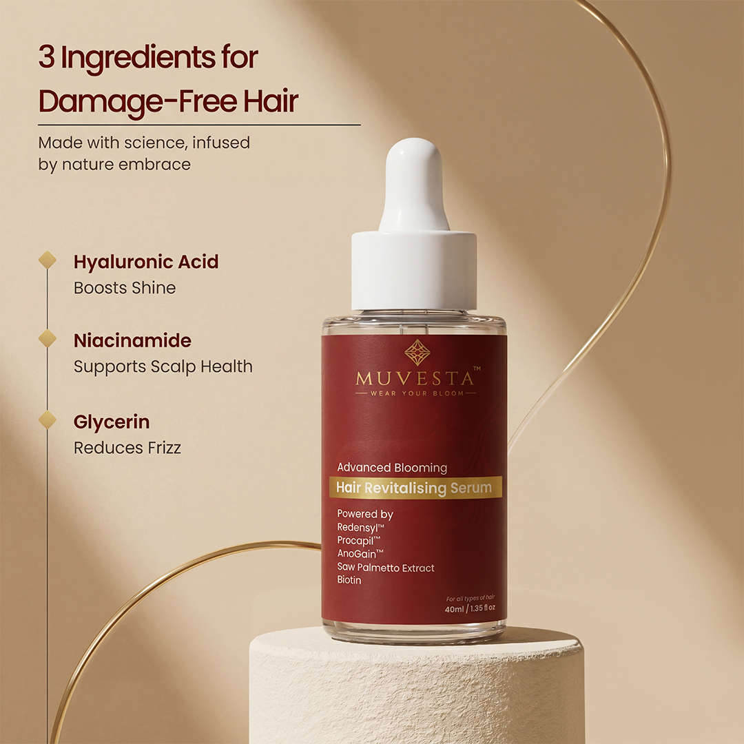 Advanced Blooming Hair Revitalising Serum with Redensyl, Procapil & Anagain
