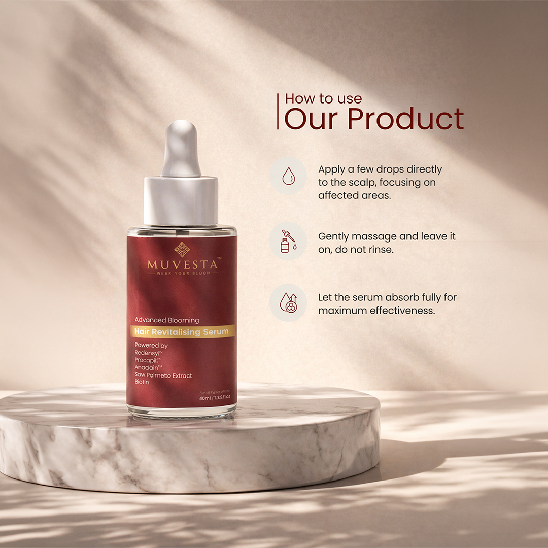 Advanced Blooming Hair Revitalising Serum with Redensyl, Procapil & Anagain