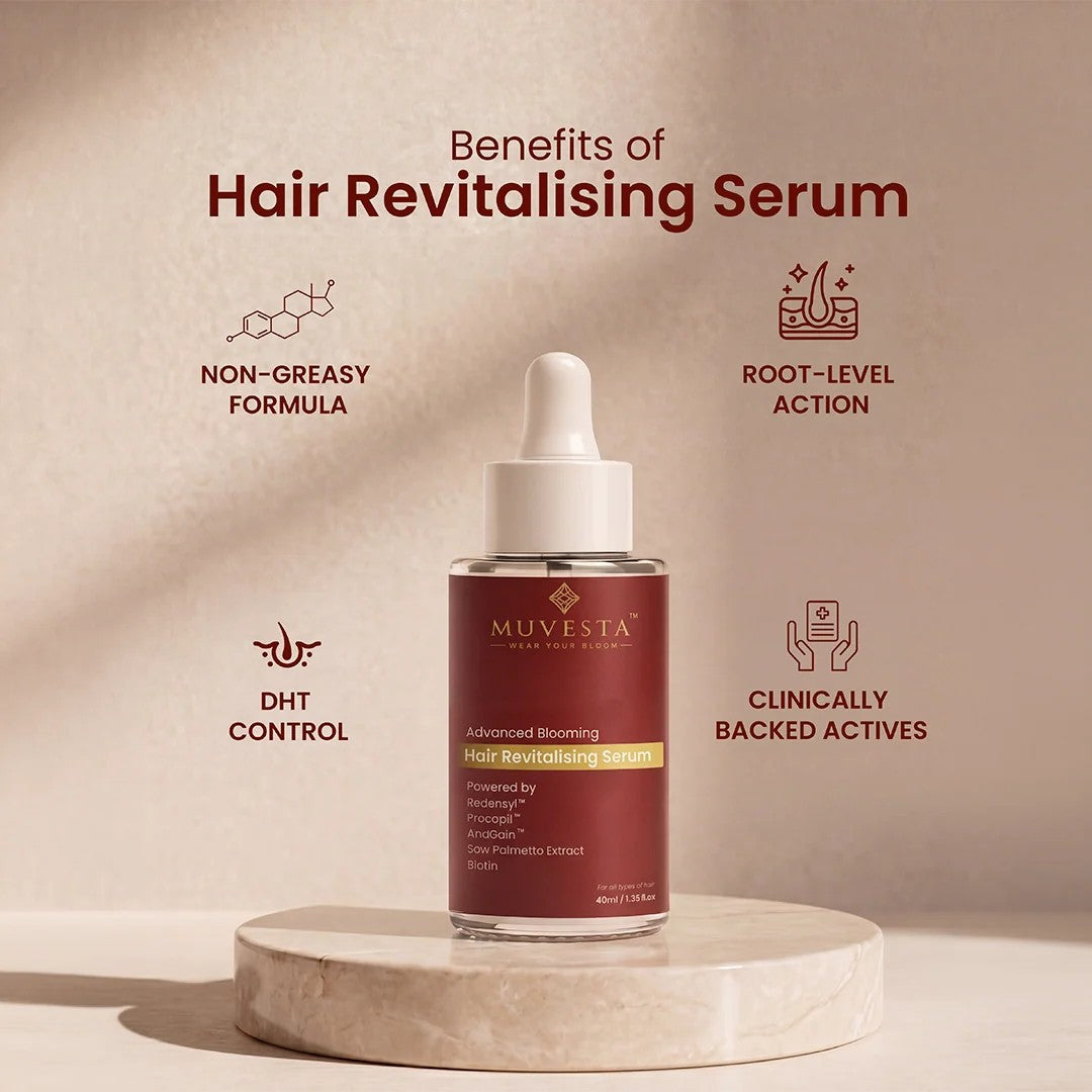 Advanced Blooming Hair Revitalising Serum with Redensyl, Procapil & Anagain