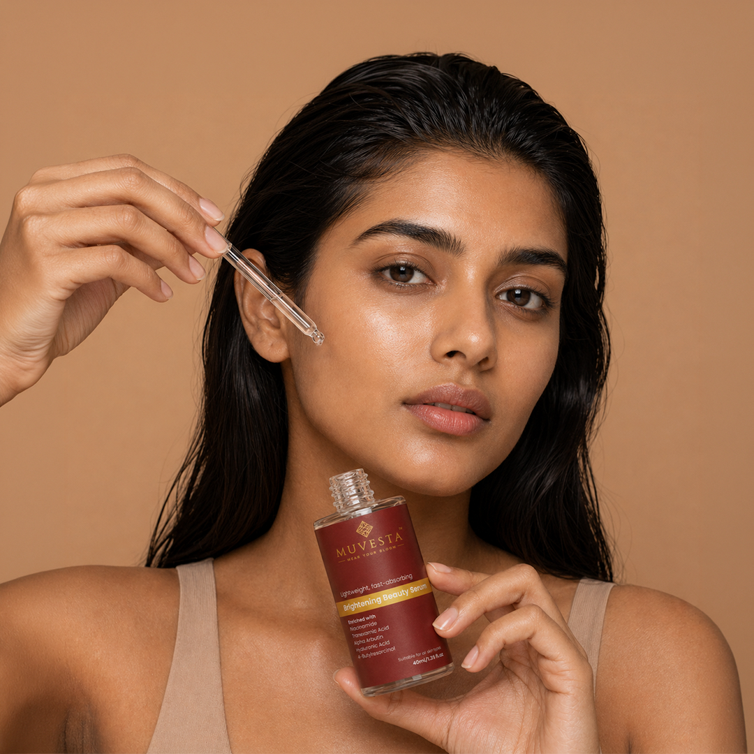 Light Weight Fast Absorbing Brightening Beauty Serum with Alpha Arbutin, Niacinamide & Tranexamic Acid