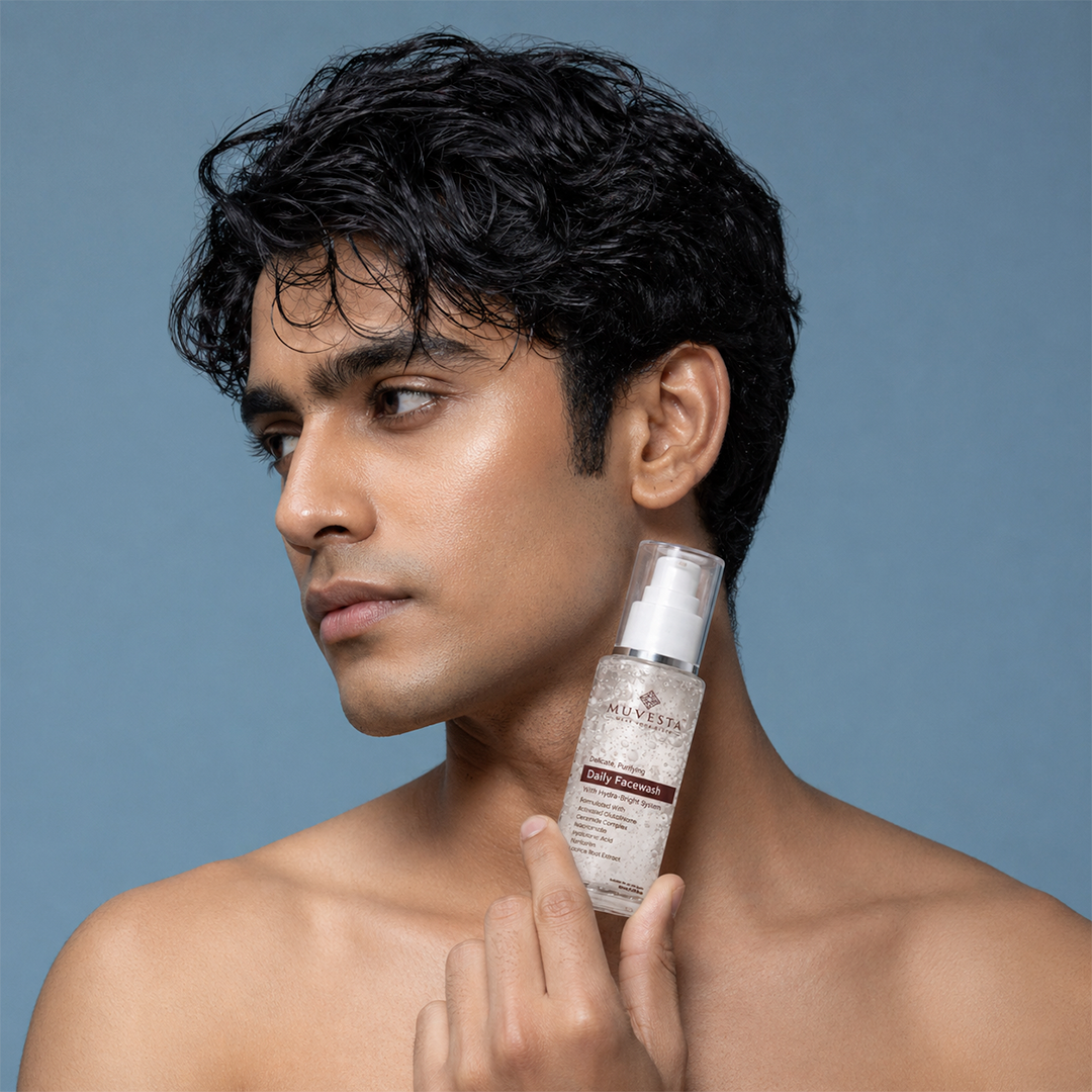 Delicate, Purifying Daily Facewash with Hydra Bright System, Ceramide. Glutathione & Niacinamide