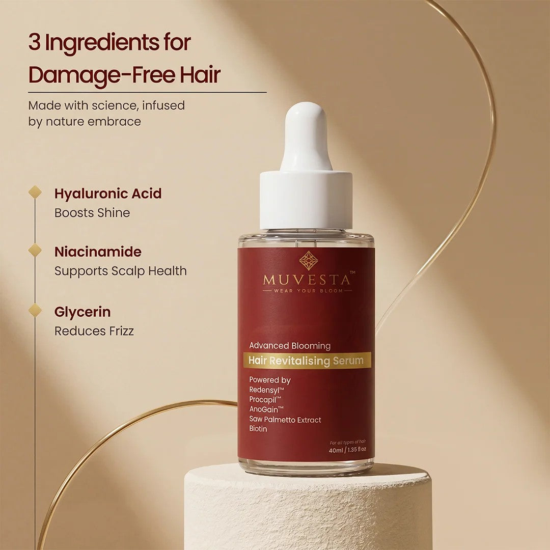 Advanced Blooming Hair Revitalising Serum with Redensyl, Procapil & Anagain