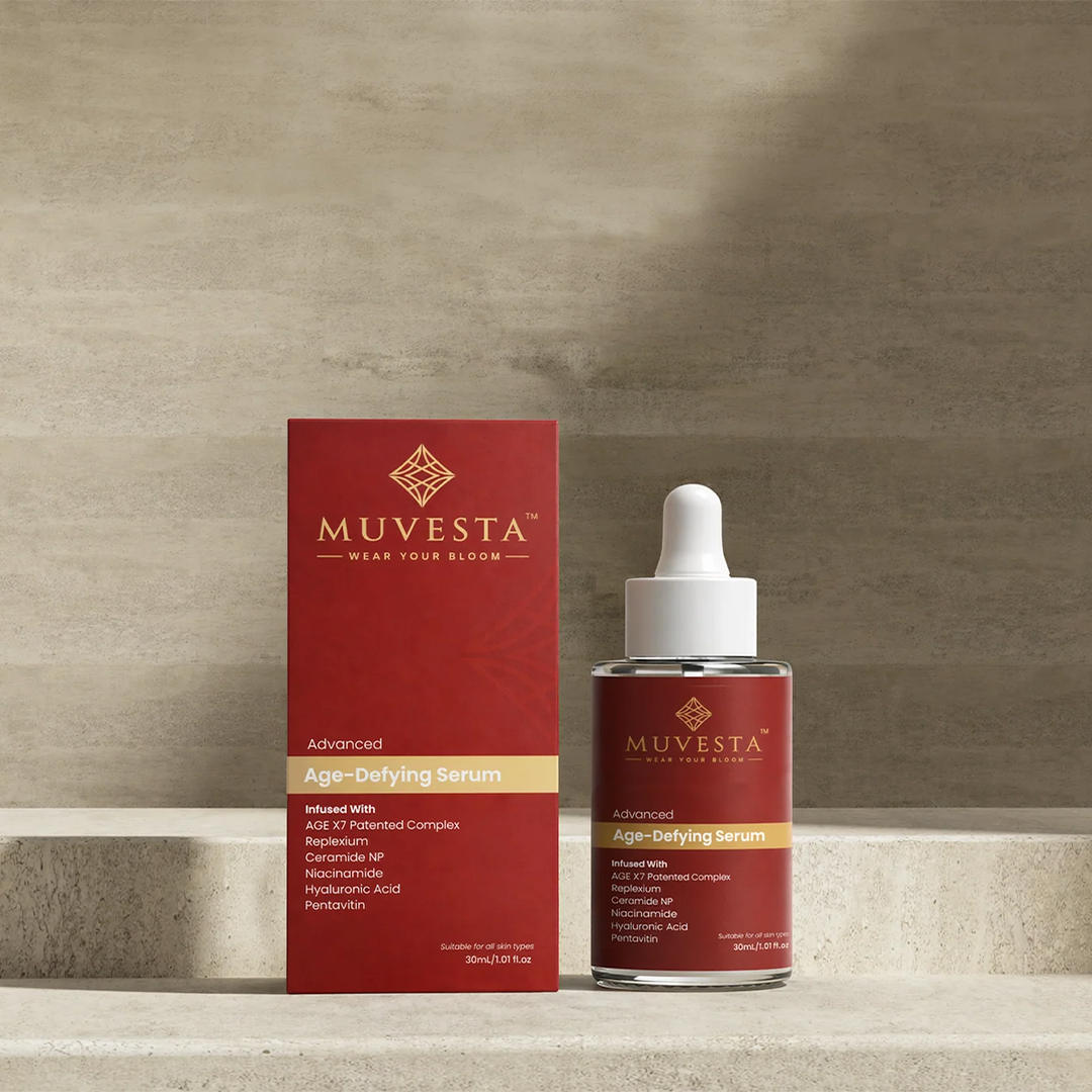 Advanced Age-Defying Serum with Ceramide & Patented Peptide Complex for Skin Elasticity & Wrinkle Prevention