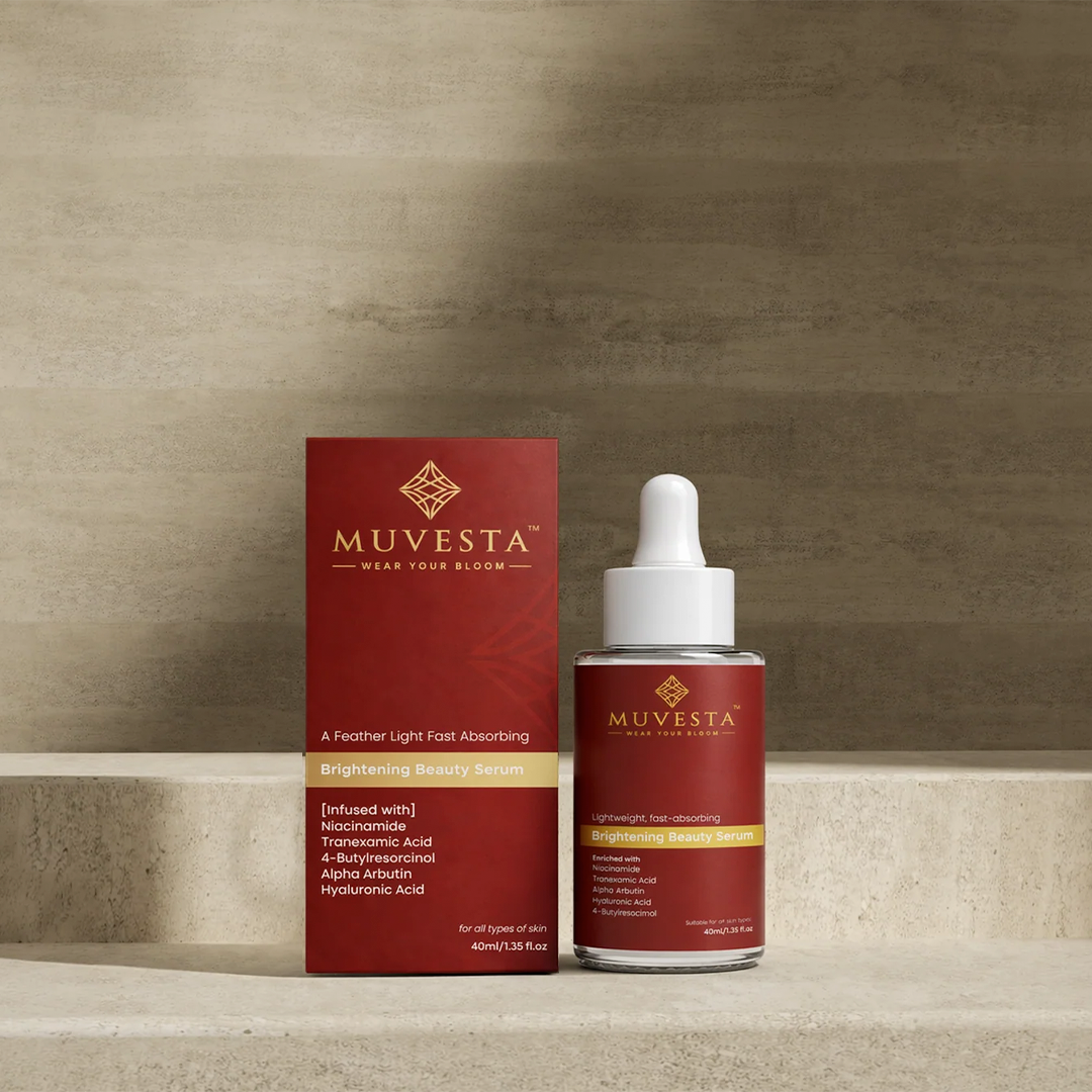 Light Weight Fast Absorbing Brightening Beauty Serum with Alpha Arbutin, Niacinamide & Tranexamic Acid